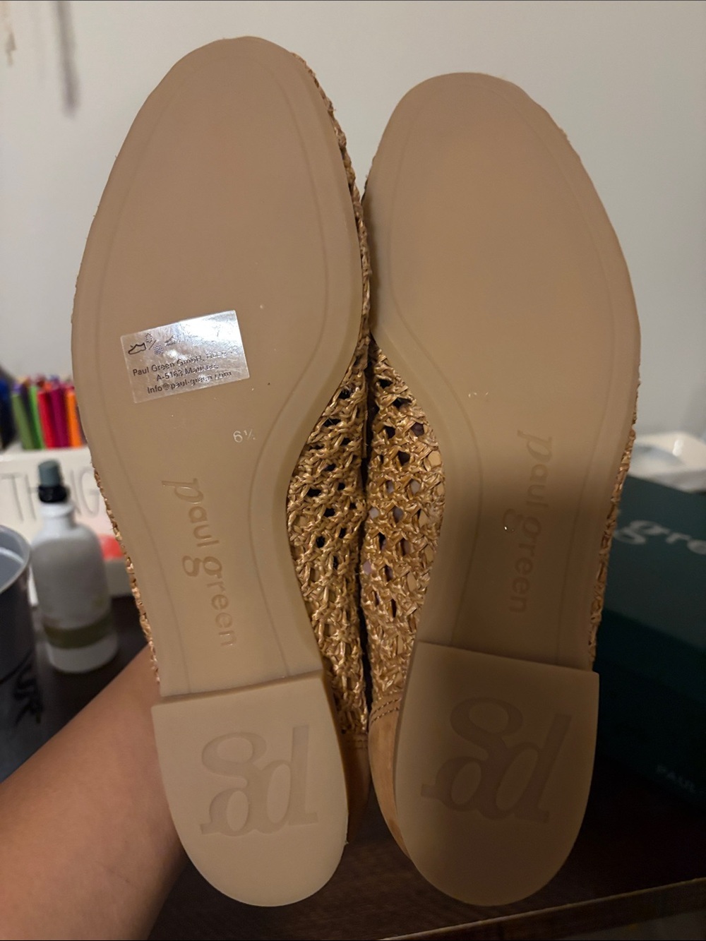 Paul Green Woven Delta Loafer - Picture 7 of 8